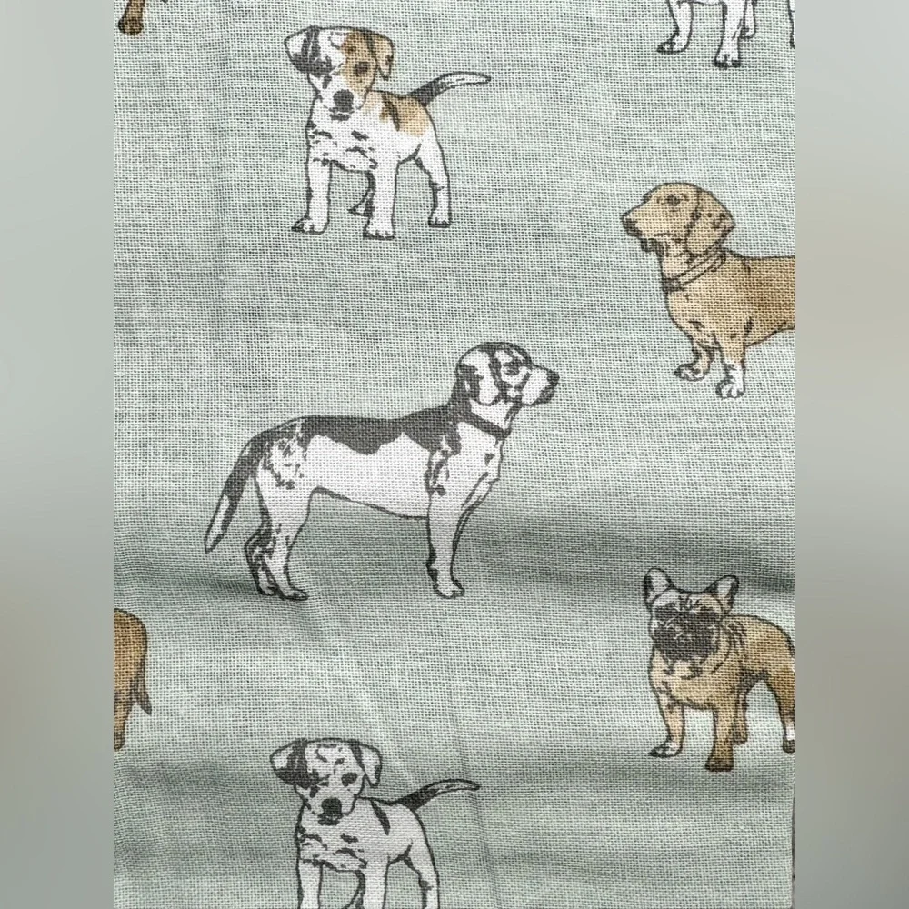 New Dog Theme Kitchen Tea Towels Set of 3 - Dachshund, Pug, Bulldog, Beagle